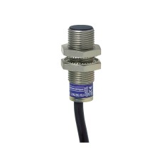 Индуктивен сензор, XS1 M12, L33mm, месинг, Sn2mm, 12..24VDC, кабел 2 m, Telemecanique XS1N12PC410