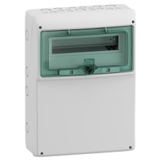 Schneider Electric 13192 - Kaedra, Mini Kaedra - Kaedra - versatile за захранващ излаз - 1 x 12+1 Модули - 340 x 460mm