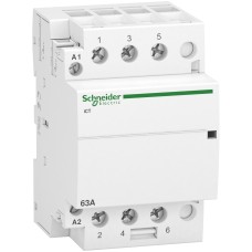 Schneider Electric A9C20863 - Acti 9 iCT - Контактор 63A 3NO 220...240V 50Hz