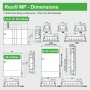 Schneider Electric MIP22108S - mini Pragma - Модулно табло Mini Pragma 1Р 8M , вграден монтаж, полупрозрачна врата