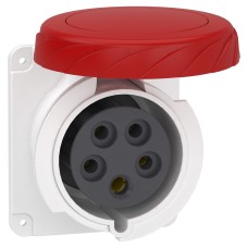 Schneider Electric PKY32G735 - Kaedra Box - PratiKa контакт прав, панелен монтаж - 32A - 3P + N + E - 380...415 V AC - бърза връзка