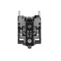 Сигнална лампа метална, синя, 22 мм, вграден LED, 24 V AC/DC, Harmony XB4 Schneider Electric XB4BVB6