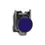 Сигнална лампа метална, синя, 22 мм, вграден LED, 24 V AC/DC, Harmony XB4 Schneider Electric XB4BVB6