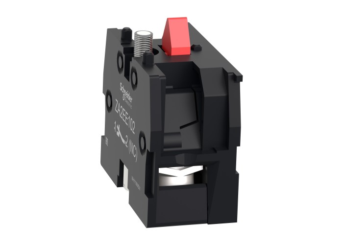 Schneider Electric ZA2EE102 - Easy Harmony XA2 - Единичен контактен блок за глава Ø22, 1 NC