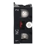 Schneider Electric ZA2EE102 - Easy Harmony XA2 - Единичен контактен блок за глава Ø22, 1 NC