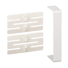 Schneider Electric ISM10306P - OptiLine 45 - свързващ капак - 140 x 55 mm - PC/ABS - полярно бяло