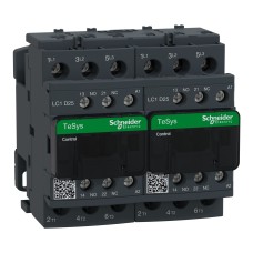 Schneider Electric LC2D25P7 - TeSys D - Реверсивен контактор 25A 1F+1O 230V C F