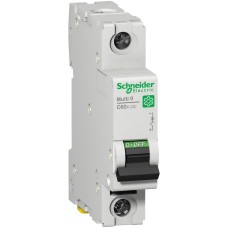 Schneider Electric M9U21140 - C60 UL/CSA/IEC - Multi 9 - Авт. прекъсвач C60H-DC - MCB - 1P - 40 A - C Curve - 250 V DC - 10 kA
