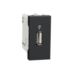 USB конектор 3.0, антрацит, New Unica, Schneider Electric NU342954