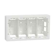 Конзола, открит монтаж за работен панел 4 колони х 4 мод., New Unica, Schneider Electric NU824418