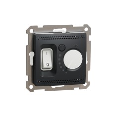 Стаен термостат, 16A, антрацит, Schneider Electric SDD114506 Sedna Design & Elements
