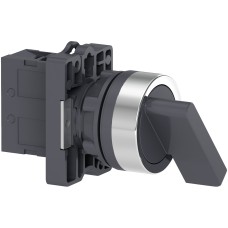 Schneider Electric XA2EJ21 - Easy Harmony XA2 - Easy Harmony XA2E, превключвател за ключ, пластмаса, черен, Ø22, дълга дръжка, 2 позиции, без връщане, 1 NO