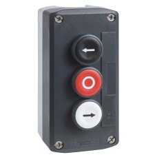 Schneider Electric XALD334 - Harmony XALD, XALK - Контролна станция 2 бутона NO означение "стрелка" + 1 бутон 1NC означение "O"
