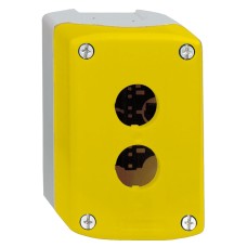 Schneider Electric XALK02 - Harmony XALD, XALK - Празна кутия за контролна станция жълта, с 2 отвора