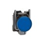 Сигнална лампа метална, синя, 22 мм, вграден LED, 24 V AC/DC, Harmony XB4 Schneider Electric XB4BVB6