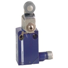 Краен изключвател, лост с ролка, 1NC+1NO, snap, M12, Telemecanique XCMD2117C12 - OsiSense XC Standard