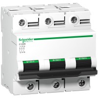 Schneider Electric A9N18365 - Acti 9 C120 - Миниатюрен автоматичен прекъсвач C120N - 3P - 80A - C крива