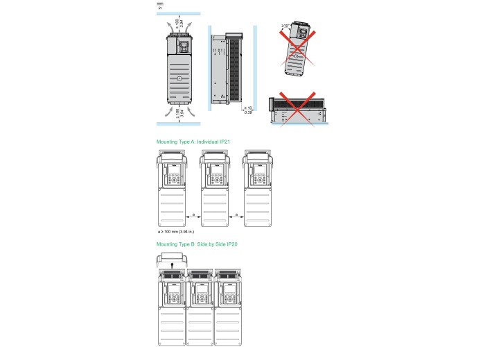 Schneider Electric ATV610D22N4 - Altivar Easy 610 - Честотен регулатор ATV610, 22 kW/30 HP, 380...460 V, IP20