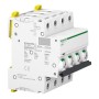 Schneider Electric A9F74450 - Acti 9 iC60 N (10 kA) - Миниатюрен автоматичен прекъсвач - 4P - 50A - крива C