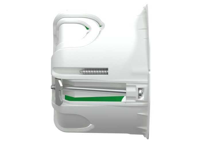 Двойна кутия за закрит монтаж 67x50 мм, Multifix, Schneider Electric IMT35925