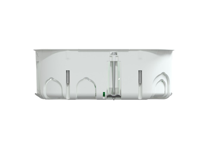 Двойна кутия за закрит монтаж 67x50 мм, Multifix, Schneider Electric IMT35925