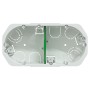 Двойна кутия за закрит монтаж 67x50 мм, Multifix, Schneider Electric IMT35925