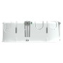 Двойна кутия за закрит монтаж 67x50 мм, Multifix, Schneider Electric IMT35925