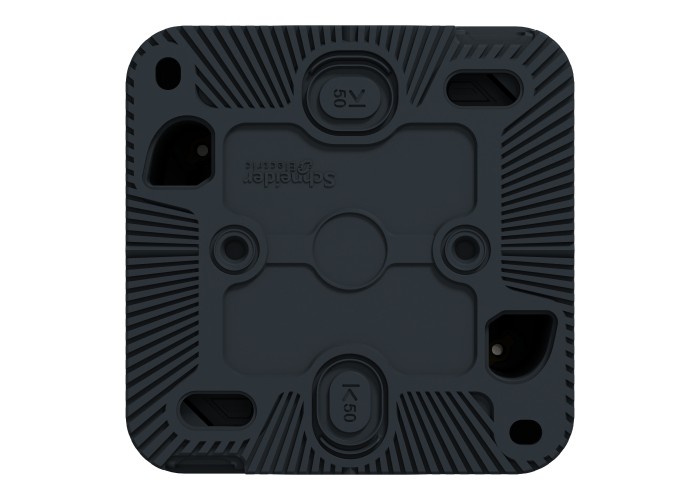 Девиаторен ключ за открит монтаж, антрацит, Mureva Styl, Schneider Electric MUR35021