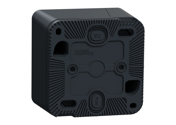 Девиаторен ключ за открит монтаж, антрацит, Mureva Styl, Schneider Electric MUR35021