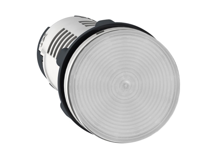 Сигнална лампа, пластмаса, прозрачна, 22 мм, интегриран LED, 24 V AC/DC, Harmony XB7 Schneider Electric XB7EV07BP
