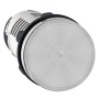 Сигнална лампа, пластмаса, прозрачна, 22 мм, интегриран LED, 24 V AC/DC, Harmony XB7 Schneider Electric XB7EV07BP