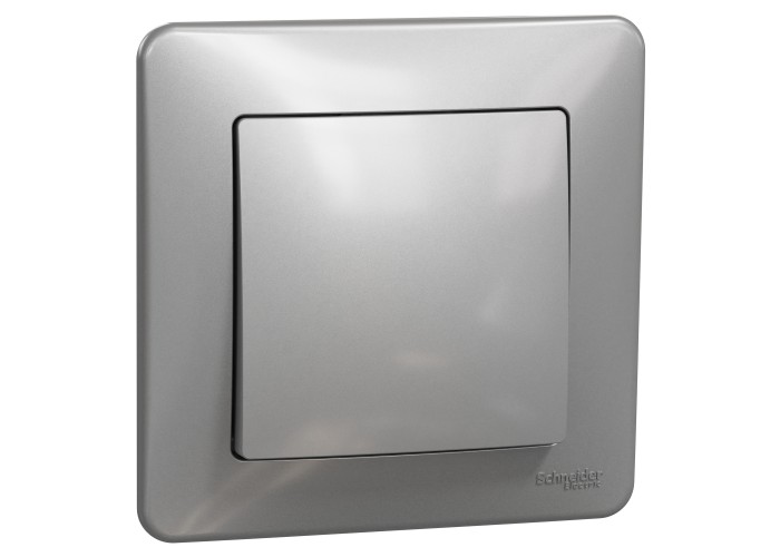 Единична декоративна рамка, алуминий, Sedna Design & Elements, Schneider Electric SDD313801