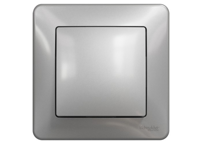 Единична декоративна рамка, алуминий, Sedna Design & Elements, Schneider Electric SDD313801