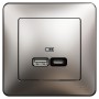 Единична декоративна рамка, алуминий, Sedna Design & Elements, Schneider Electric SDD313801