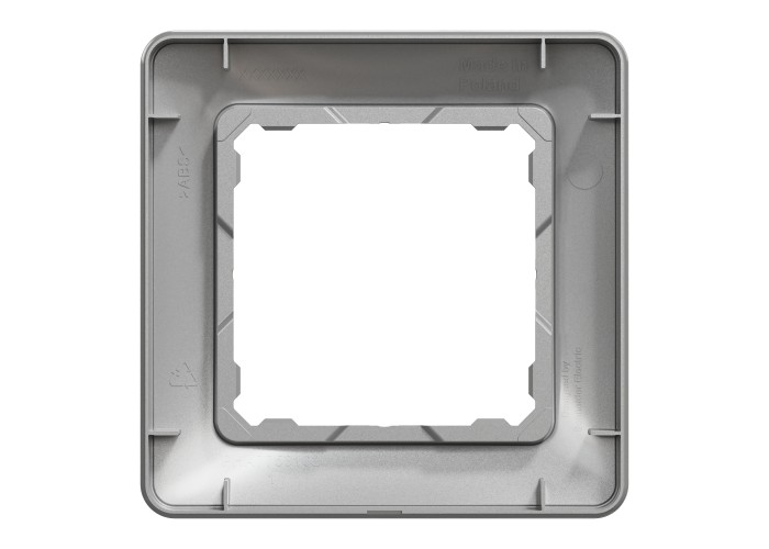 Единична декоративна рамка, алуминий, Sedna Design & Elements, Schneider Electric SDD313801
