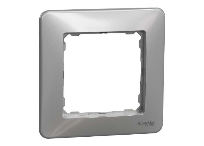 Единична декоративна рамка, алуминий, Sedna Design & Elements, Schneider Electric SDD313801
