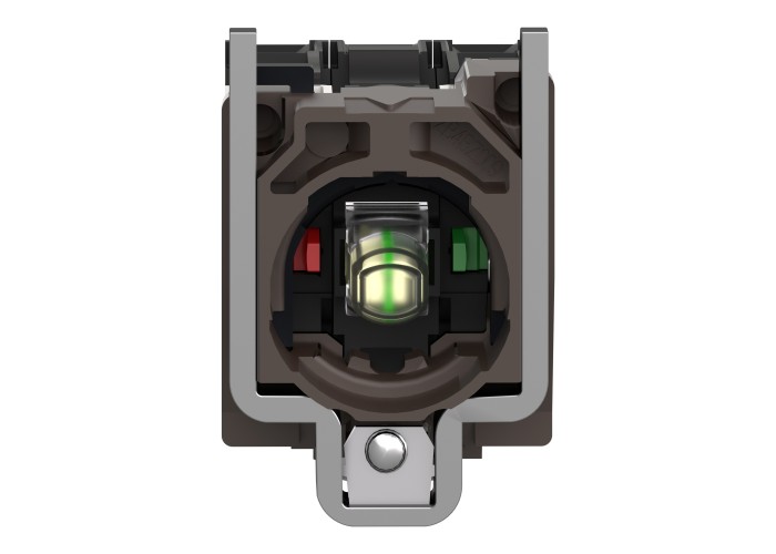 Тяло за светещ бутон 24 V, LED, Harmony XB4, Schneider Electric ZB4BW0B15