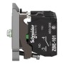Тяло за светещ бутон 24 V, LED, Harmony XB4, Schneider Electric ZB4BW0B15