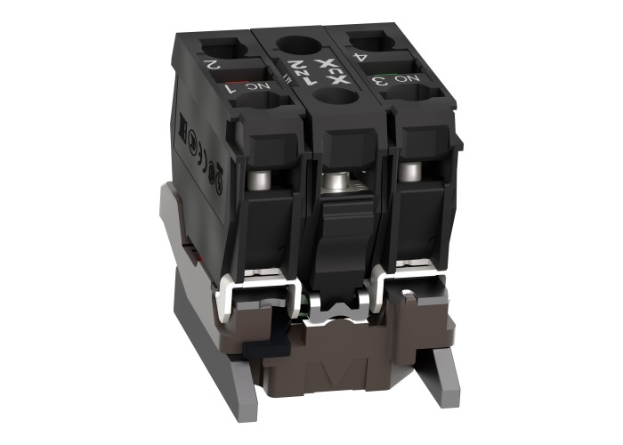 Тяло за светещ бутон 24 V, LED, Harmony XB4, Schneider Electric ZB4BW0B15