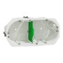 Двойна кутия за закрит монтаж 67x50 мм, Multifix, Schneider Electric IMT35925