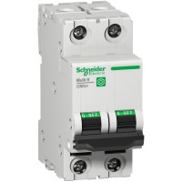 Schneider Electric M9F23203 - C60 UL/CSA/IEC - Multi9 - C60SP - MCB - 2P - 3 A - D крива - 480Y/277 V - 10 kA - UL 1077