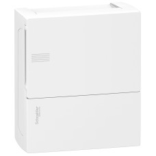 Schneider Electric MIP12108 - mini Pragma - Модулно табло Mini Pragma 1Р 8М, открит монтаж, непрозрачна врата
