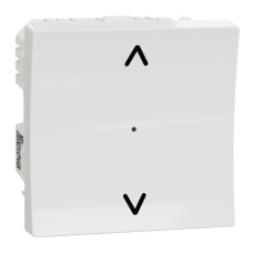 Свързан контрол за щори, бял, New Unica, Schneider Electric NU350918