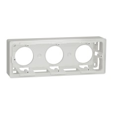 Конзола за открит монтаж Unica Studio, 6 модула, бяла, New Unica, Schneider Electric NU800618
