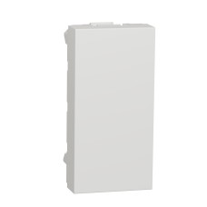 Капак за празен модул, 1 мод., бял, New Unica, Schneider Electric NU986518