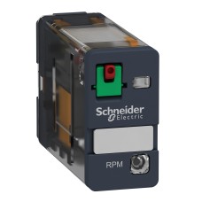 Schneider Electric RPM12B7 - Harmony Electromechanical Relays - Силово реле, 1 C/О, 15A, 24Vac, LED