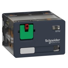 Schneider Electric RPM42F7 - Harmony Electromechanical Relays - Реле 4 CO WITH LED 120 V AC