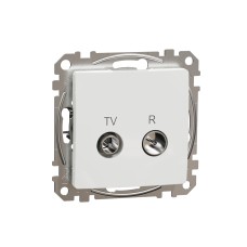 TV/R розетка междинна 10db, Sedna, бял, Schneider Electric SDD111478R Sedna Design & Elements