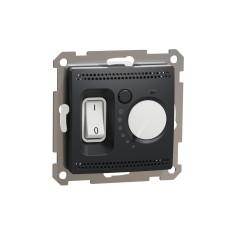 Подов термостат, 16A, антрацит, Schneider Electric SDD114507 Sedna Design & Elements
