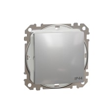 Девиаторен ключ 10AX, алуминий, Schneider Electric SDD213106 Sedna Design & Elements